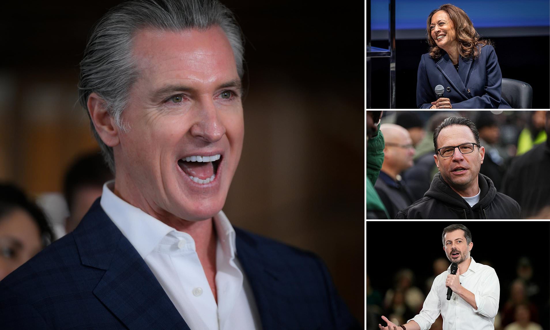 Gavin Newsom is everywhere, but there's a surprising 2028 candidate ...