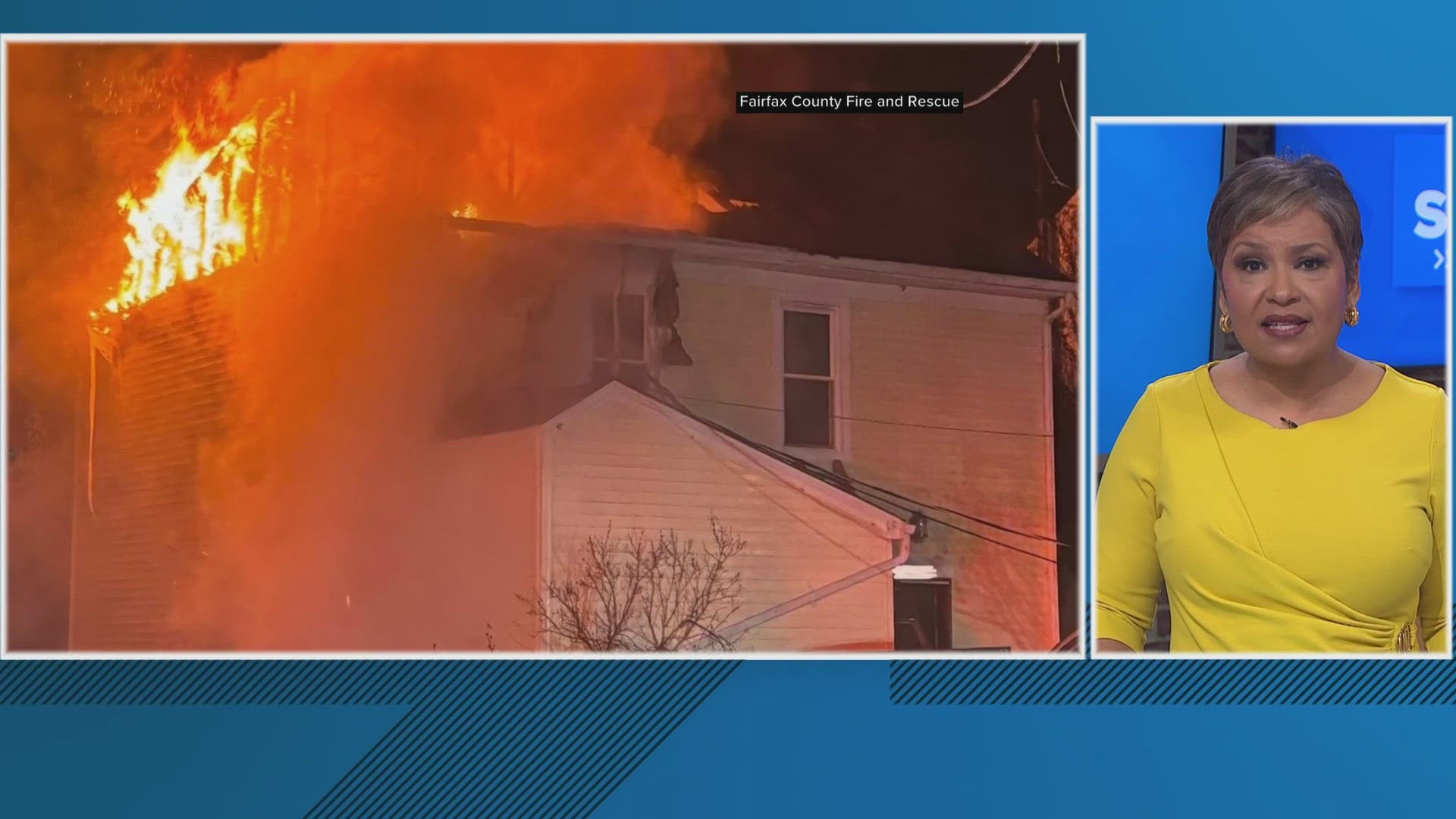 Electrical issue causes massive house fire in Belle Haven on Wednesday