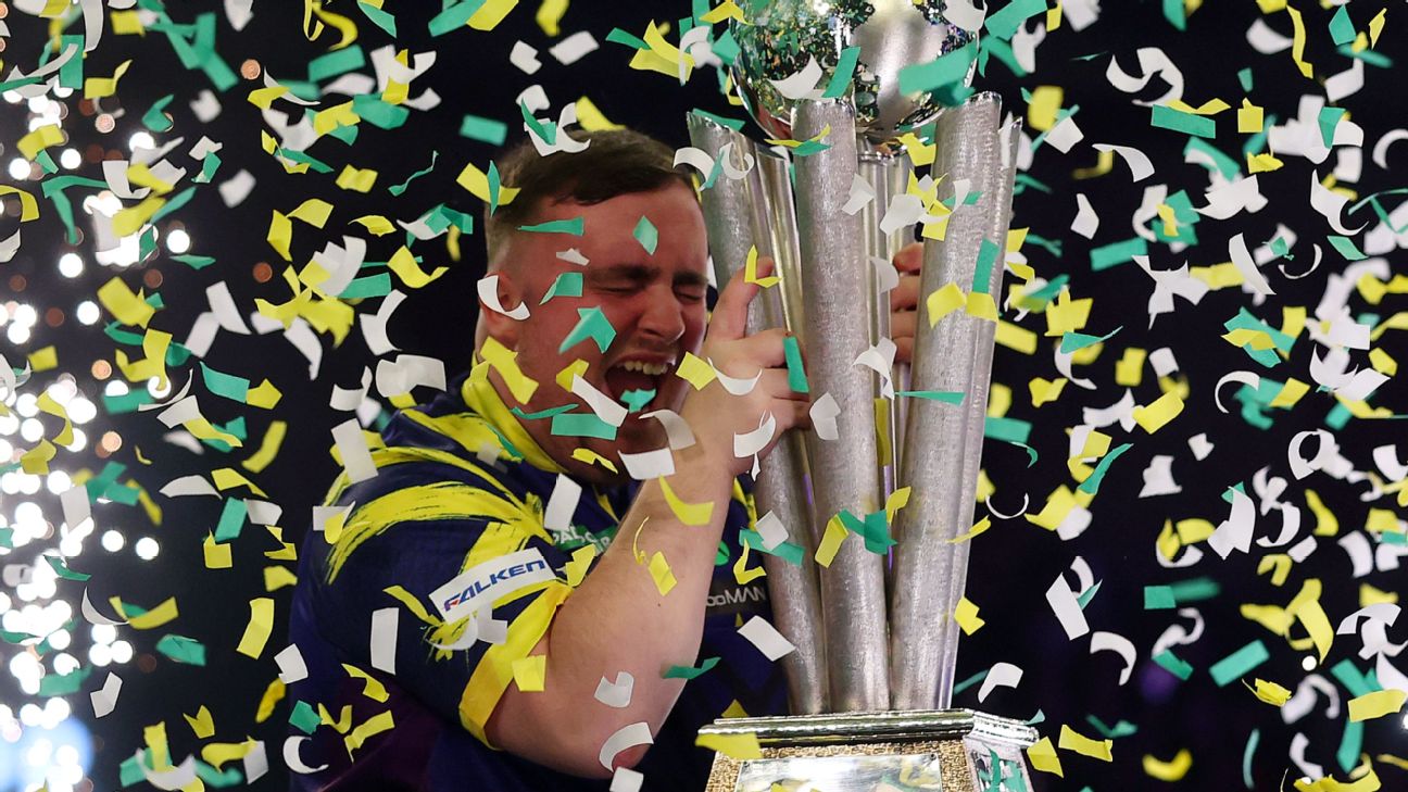 Luke Littler darts titles, prize money, career history, more