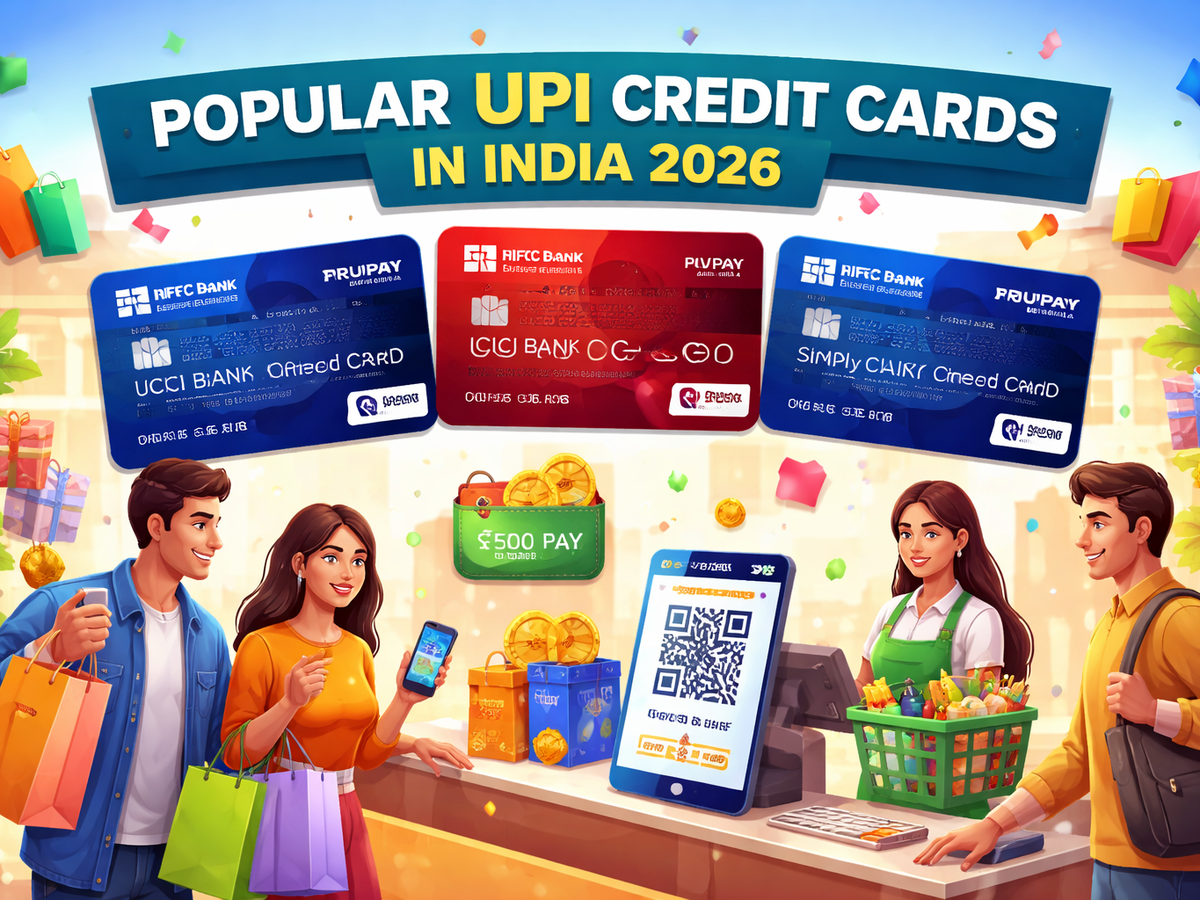 Popular UPI credit cards in India 2026: Kiwi, HDFC Bank, IDFC FIRST ...