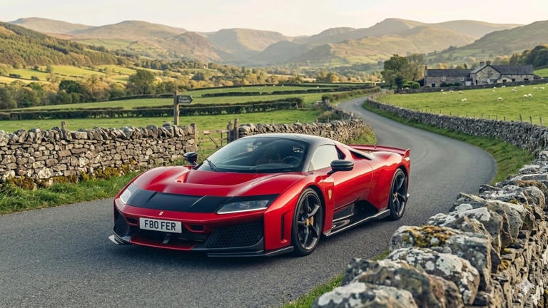 Ferrari number plate rockets in value from £900 to £205,500
