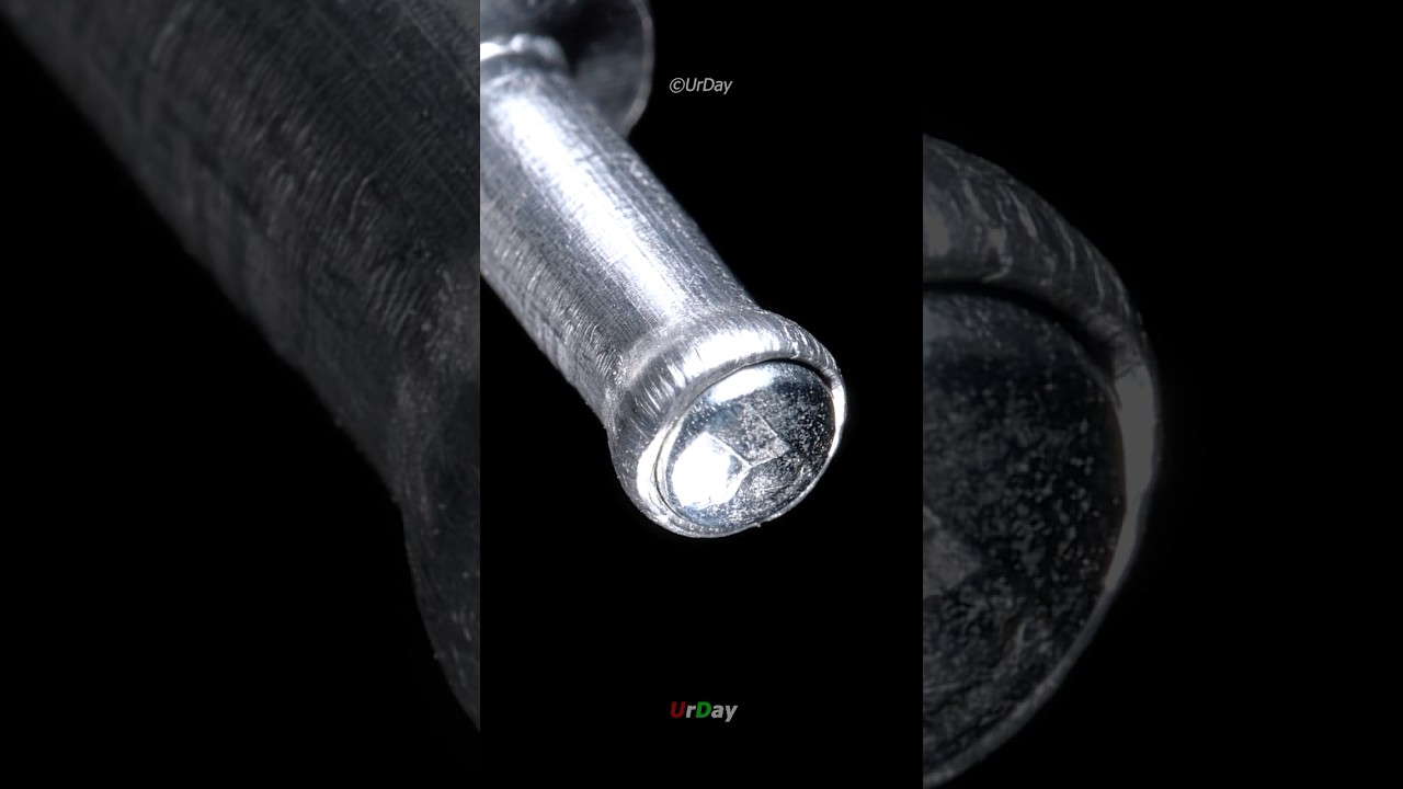 How rivet work close up #urday #macro #satisfying