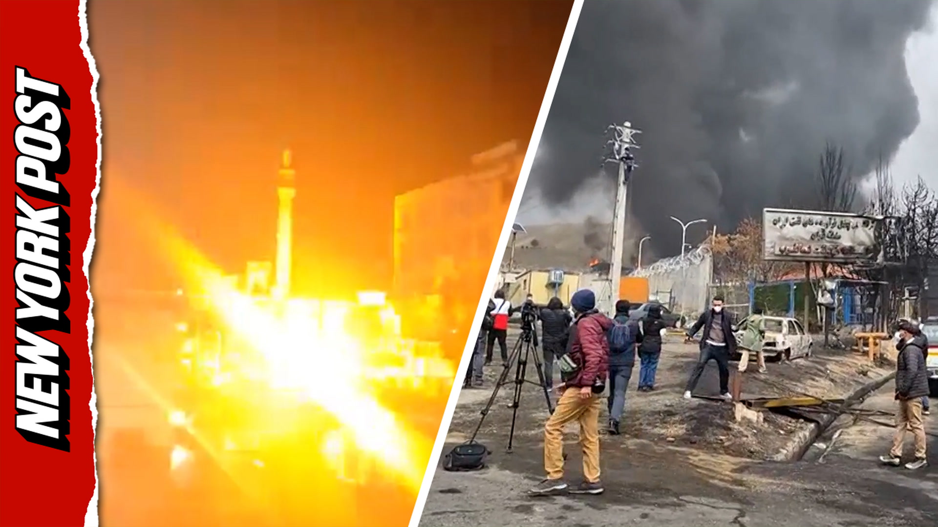 Oil prices spike after Israeli strikes ignite Iran fuel depots