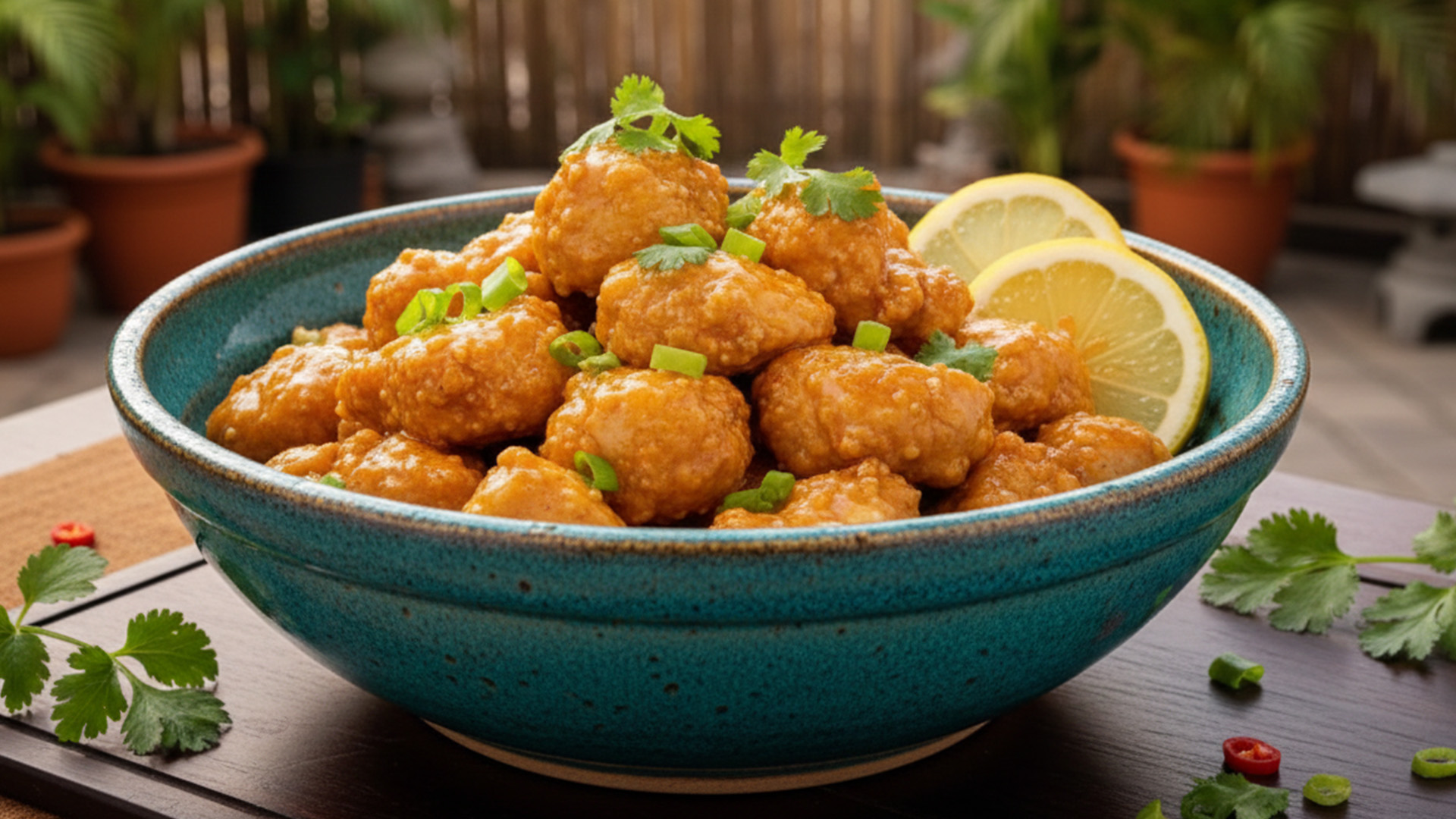 What makes lemon chicken so bright and flavorful