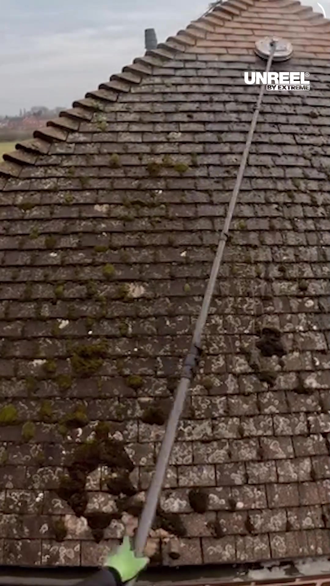 Transform your roof with professional tools: Say goodbye to moss and ...