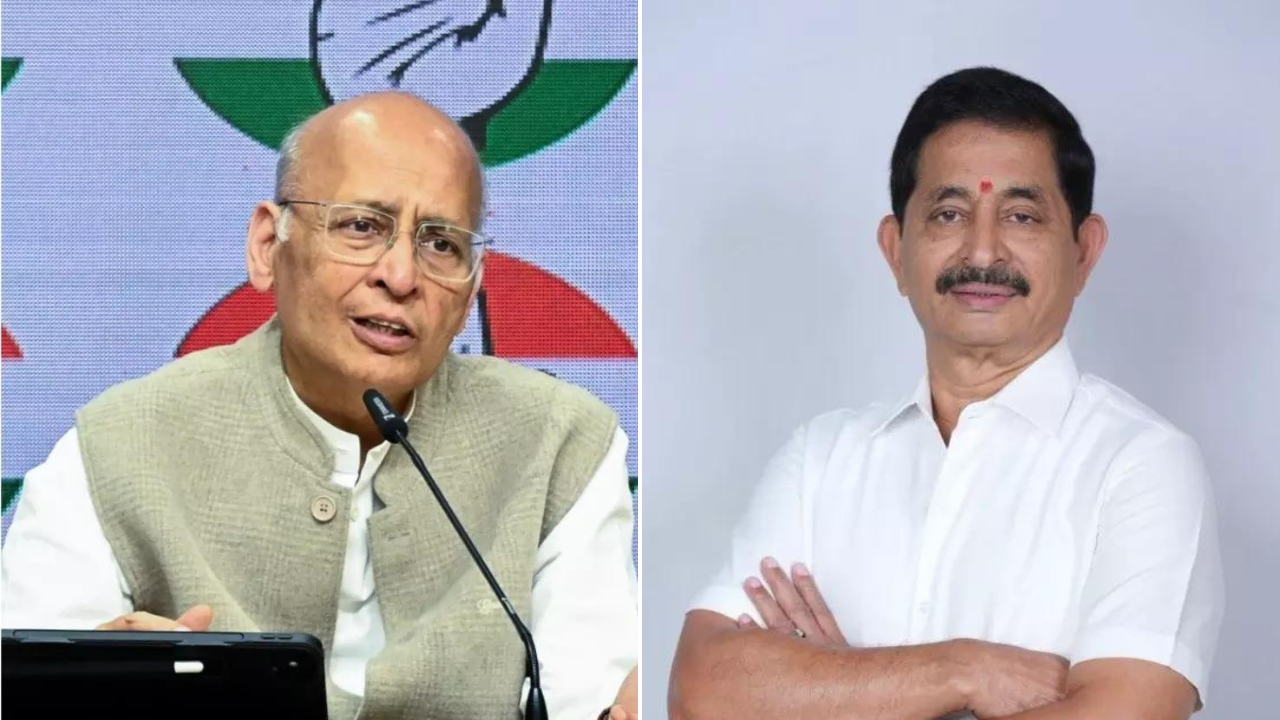 Abhishek Singhvi elected unopposed for Rajya Sabha from Telangana; Vem ...