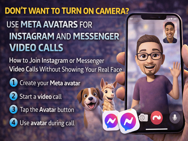 Don't want to turn on camera? Use Meta avatars for Instagram and ...