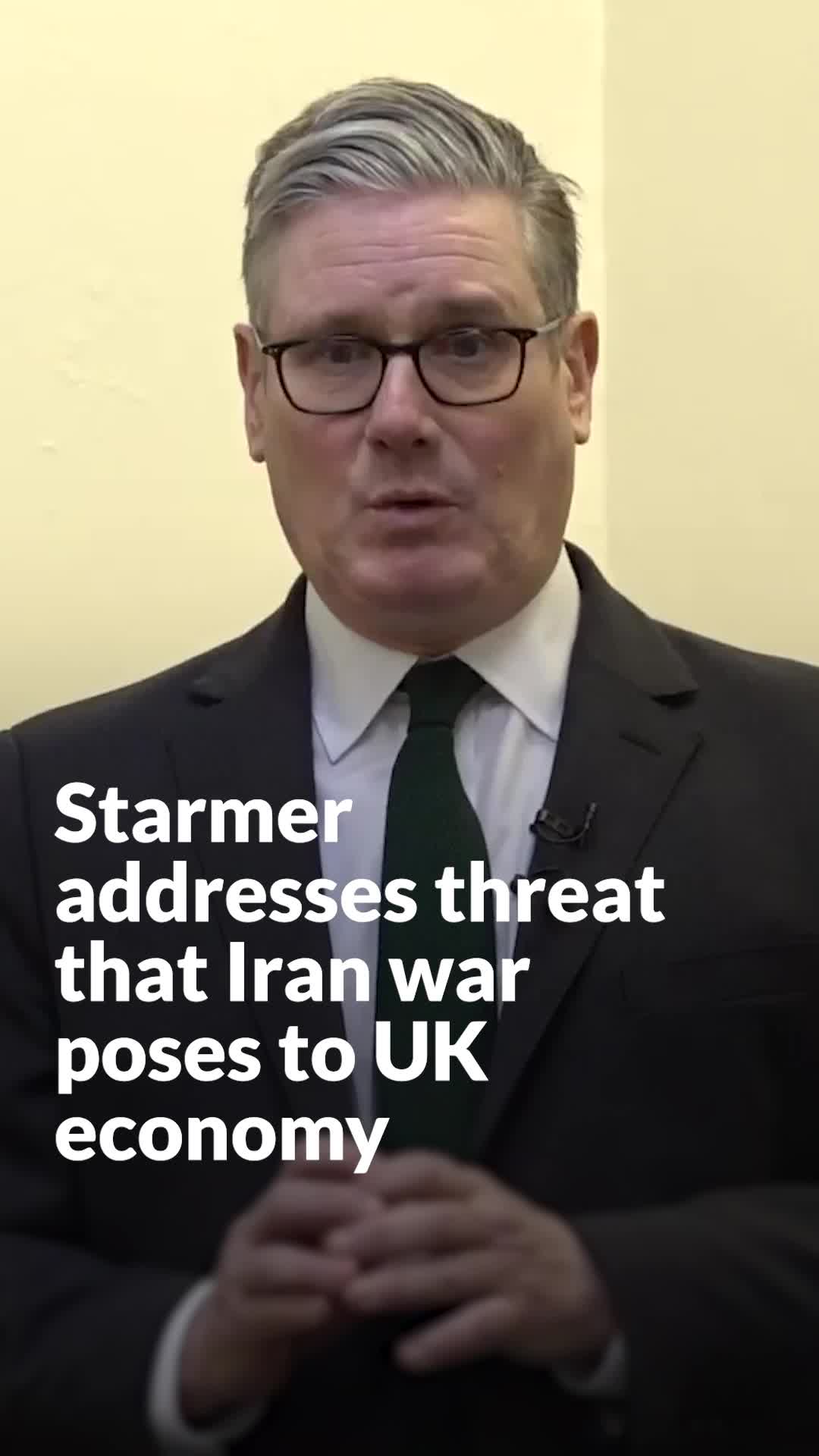 Starmer addresses threat that Iran war poses to UK economy