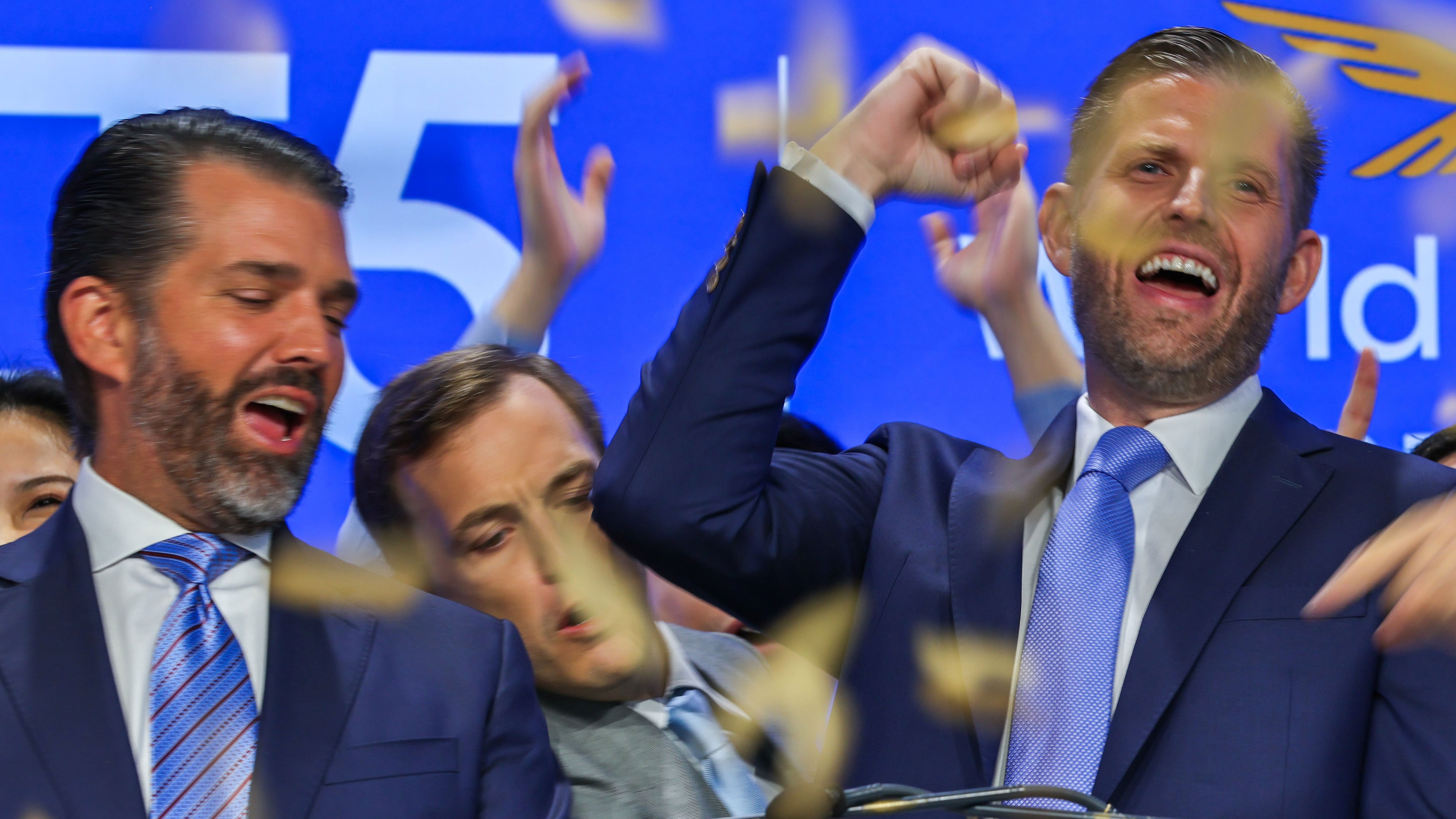 Trump’s Sons Launch Jaw-Dropping Bid to Cash in on Dad’s War