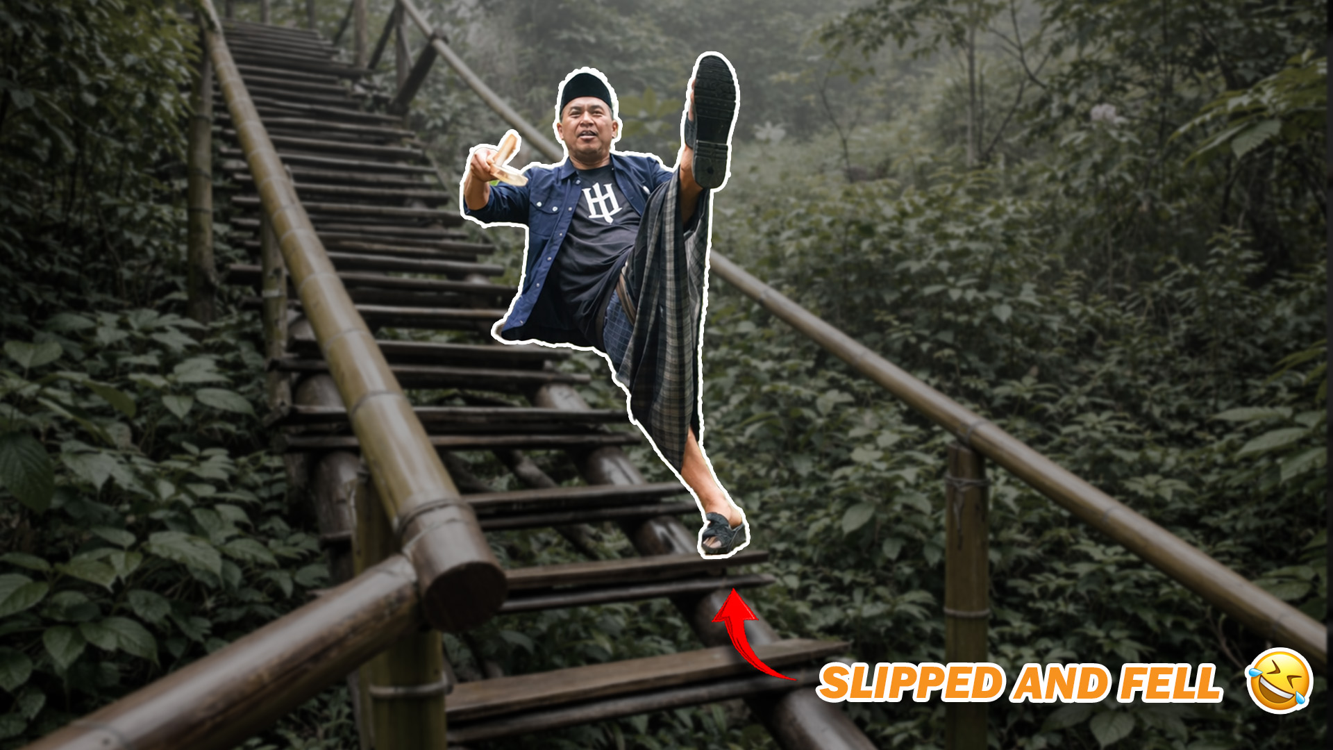 Unexpected funny moments when things go wrong