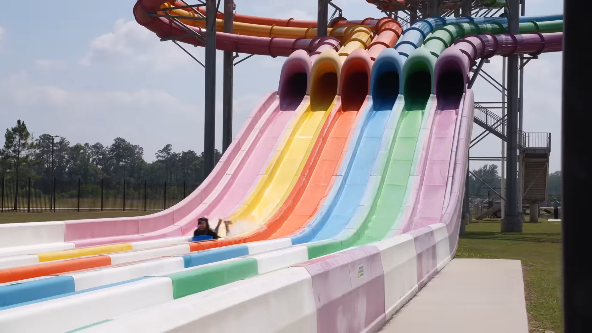 A private home hides a maze of secret waterslides inside