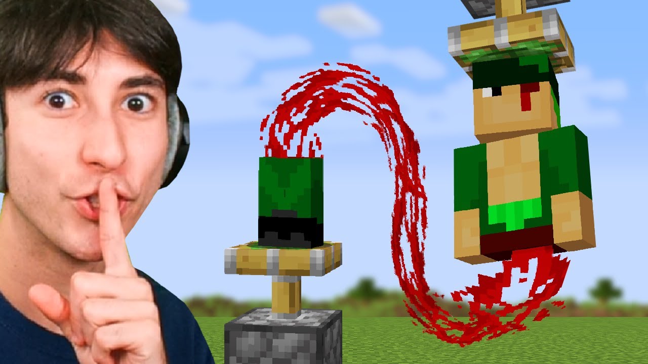 Harmless pranks in Minecraft