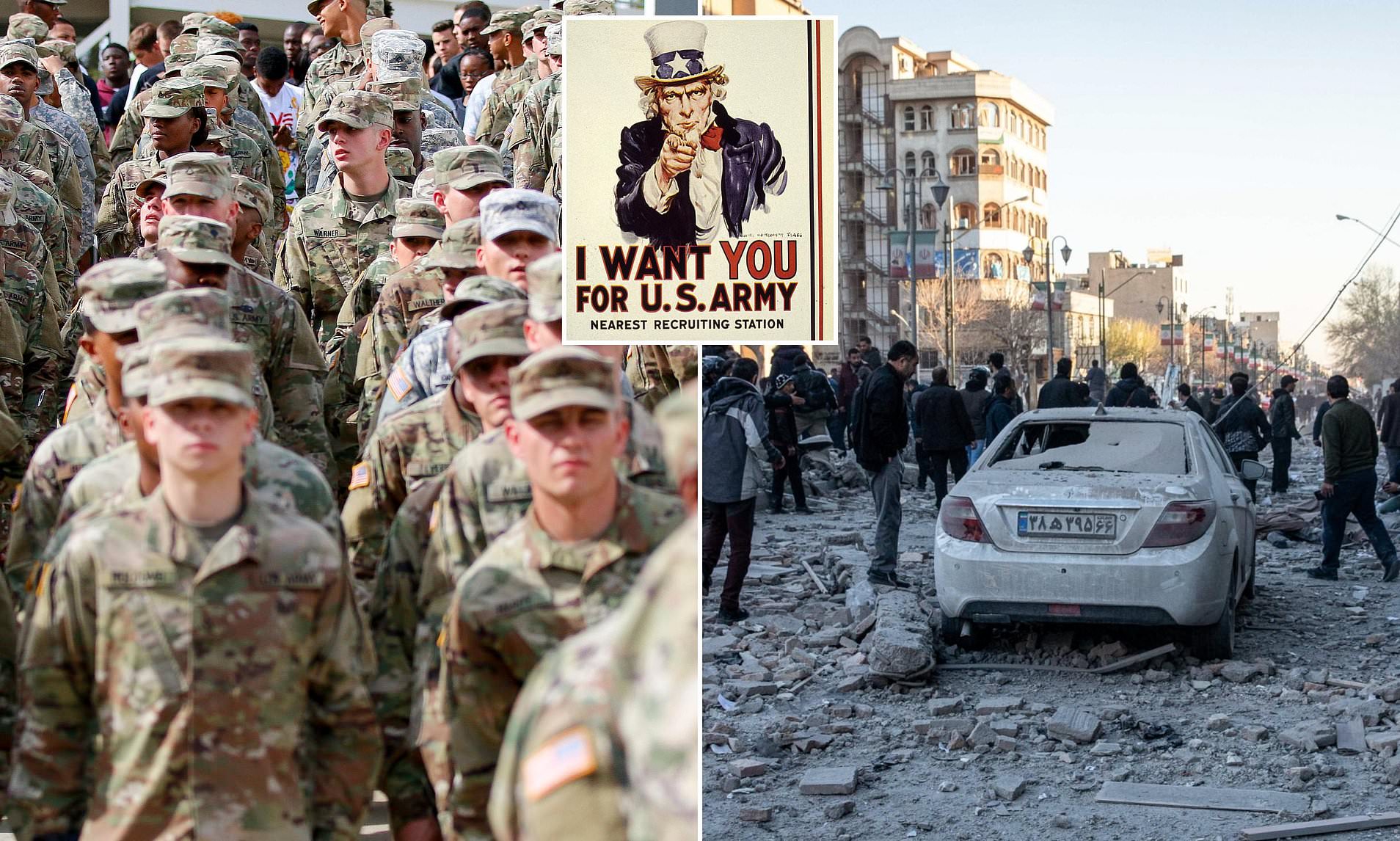 Fears of military draft swirl amid US airstrikes but expert reveals ...