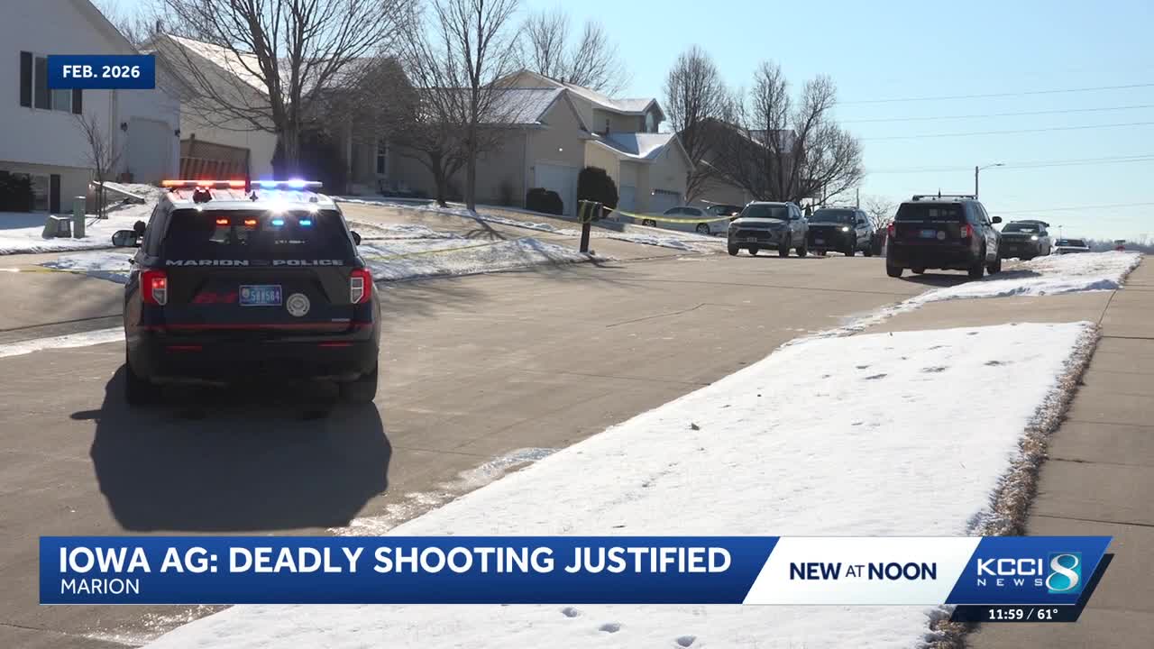 Iowa police officer cleared of wrongdoing in deadly February shooting