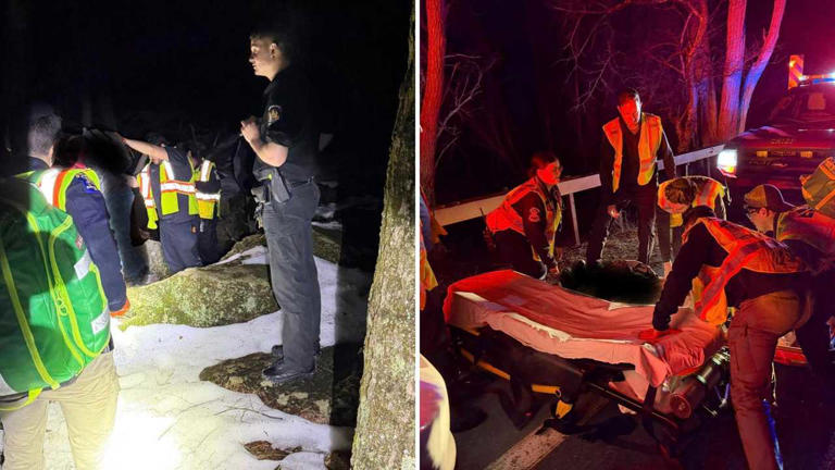 Injured hiker saved from Harriman State Park amid tough muddy conditions