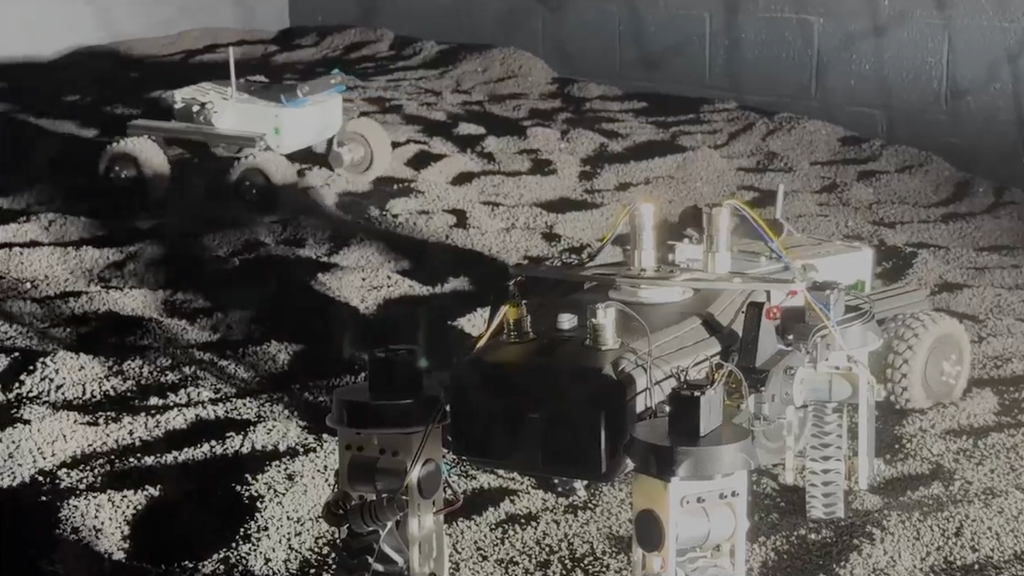 Georgia Tech students build moon-like lab to test robots for future ...