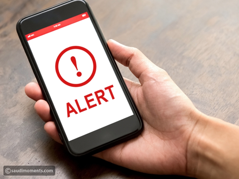 Saudi Civil Defense urges public to follow emergency warning alerts ...