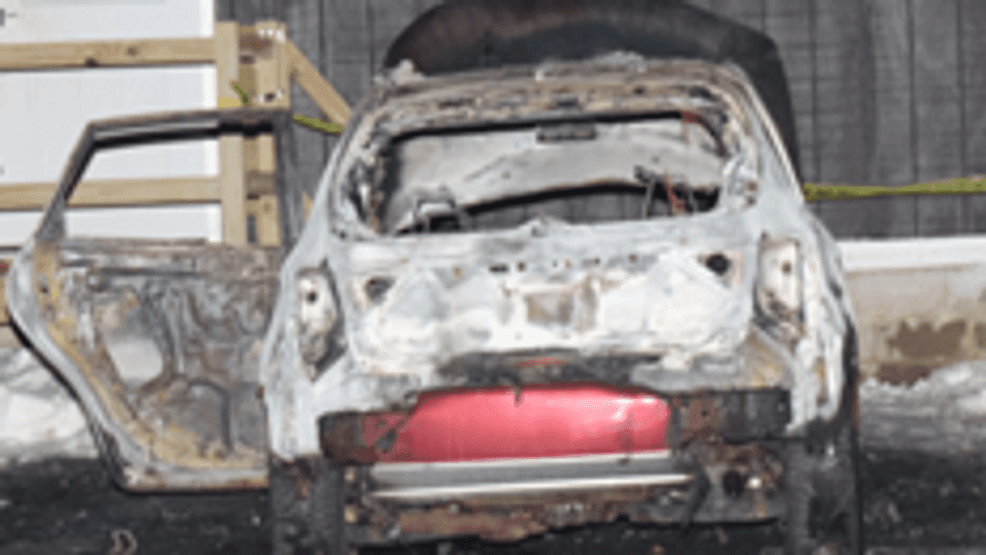 Woman charged with arson after allegedly setting car on fire in Buxton