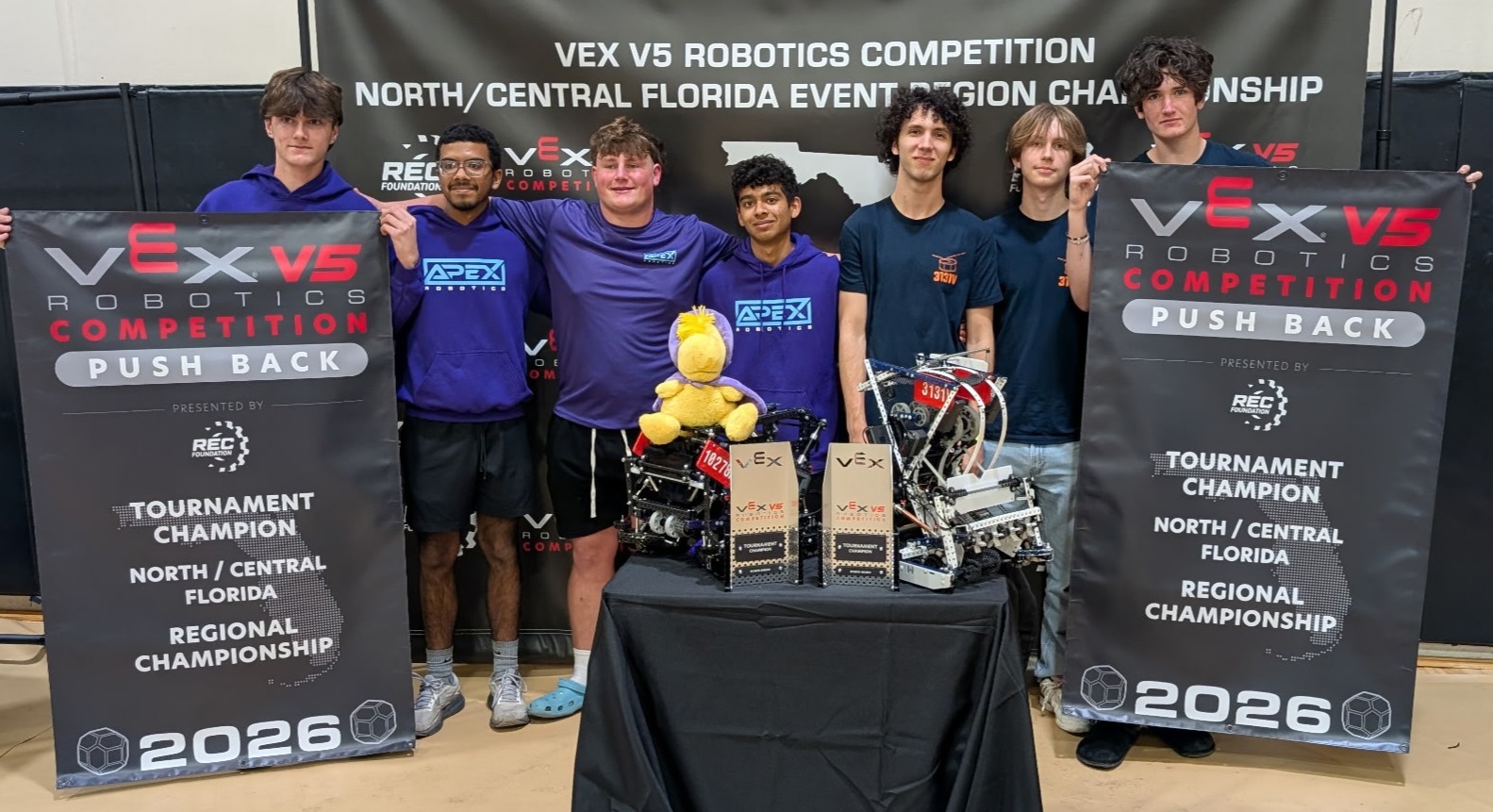ACPS teams headed to VEX Robotics World Championship after regional success
