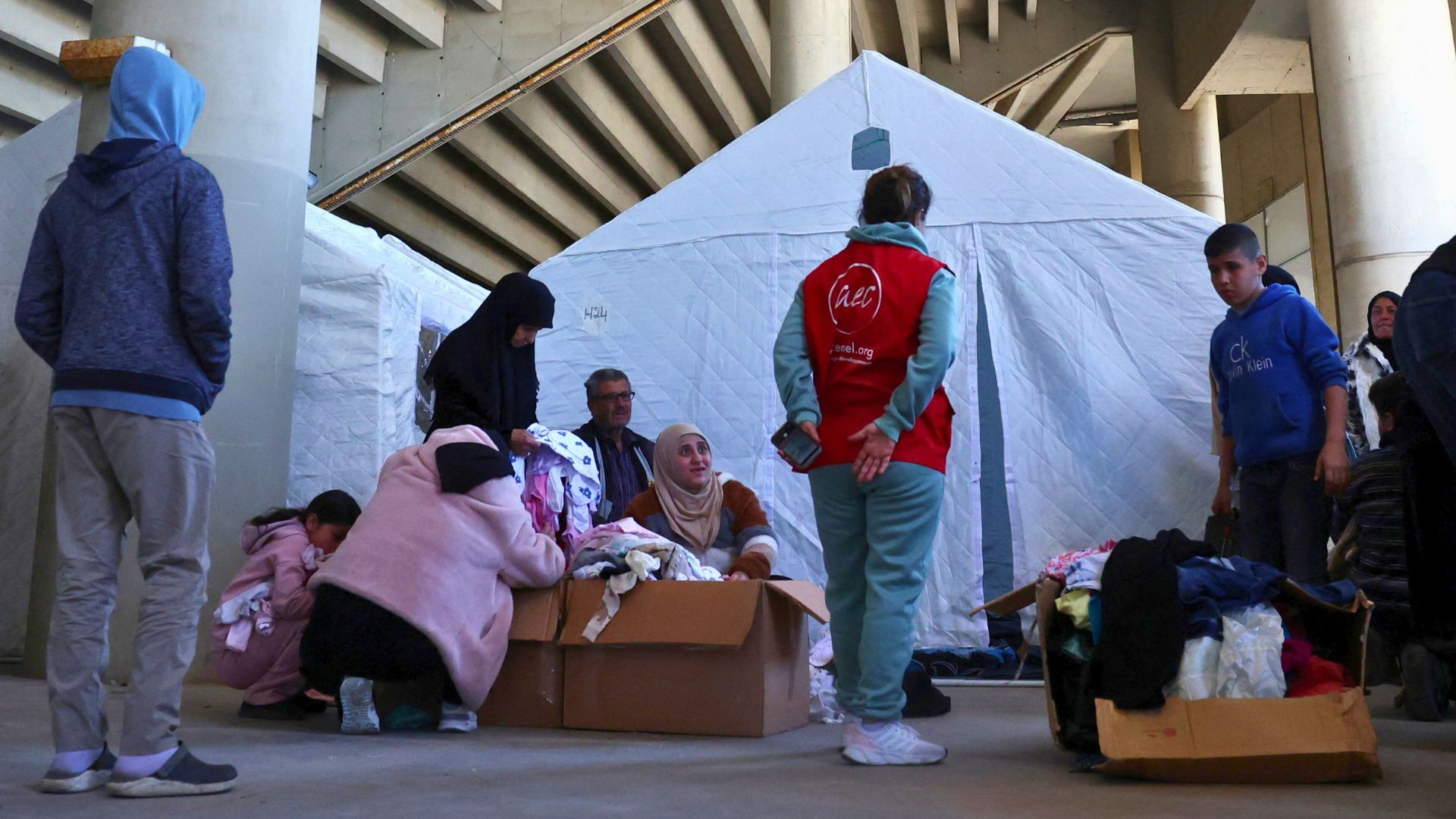 Lebanon struggles to shelter 700,000 displaced as Israel escalates attacks