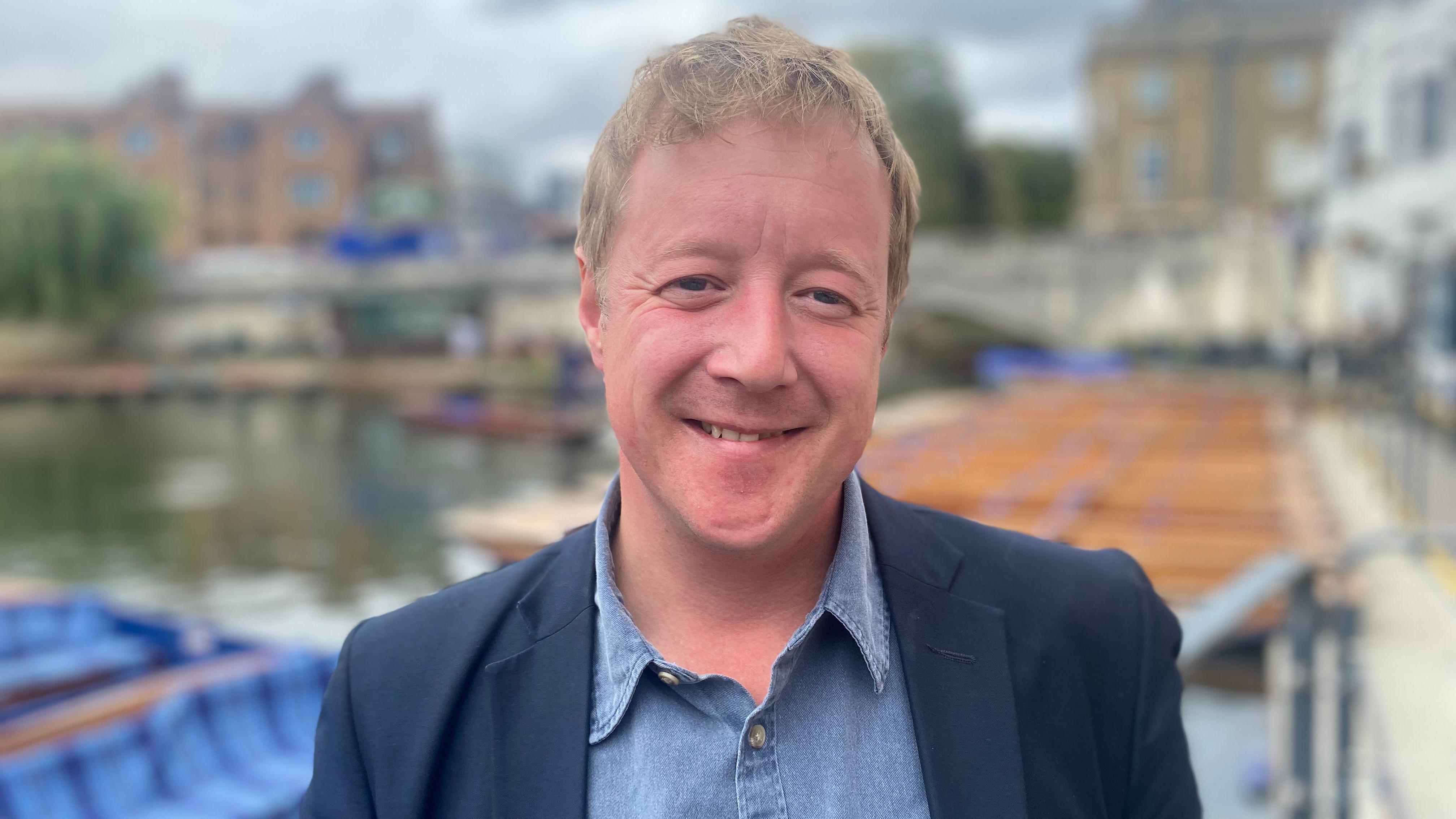 Mayor Paul Bristow has pledged to build light rail in Cambridge