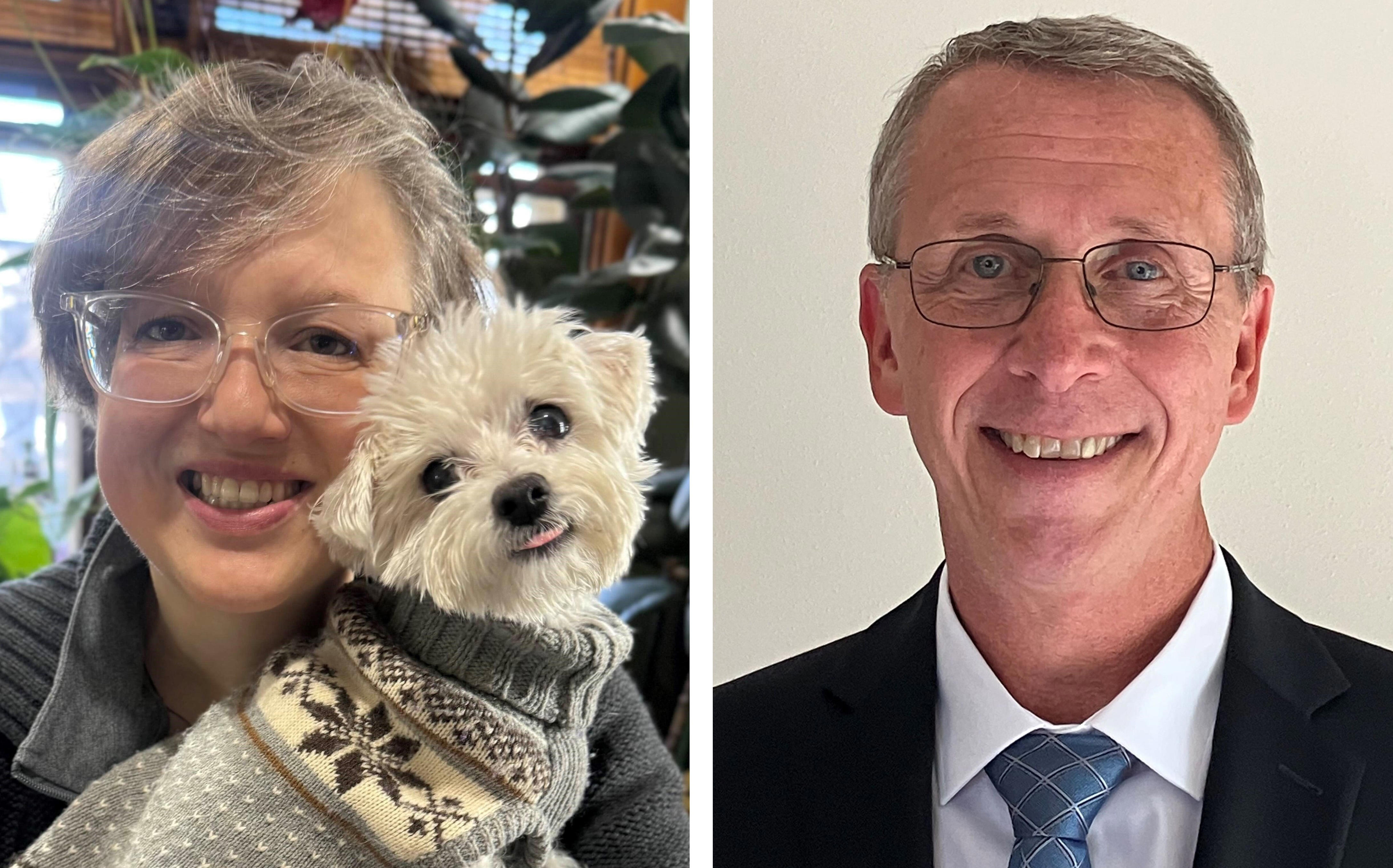 Meet candidates Kristl Laux and Paul Selle