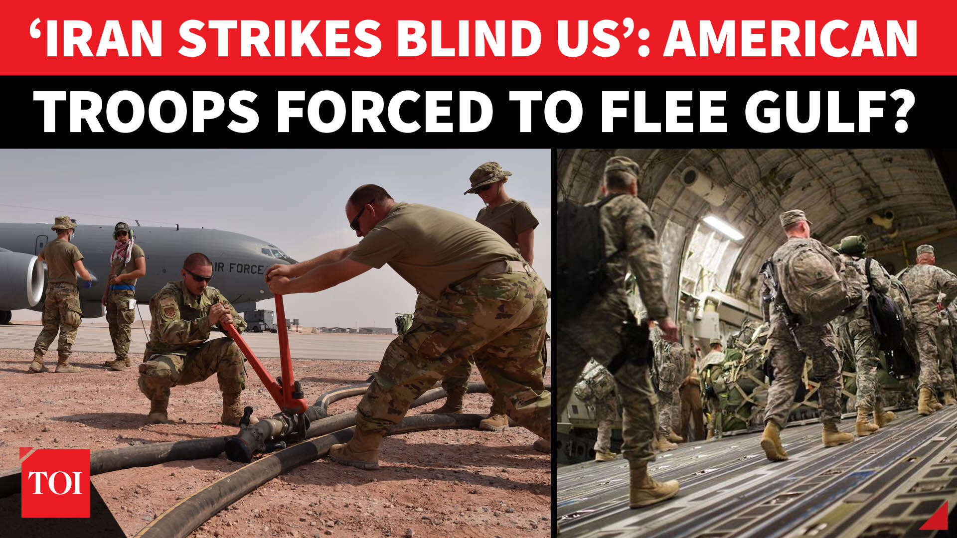 Shocking US military move amid Iranian attacks in Gulf States; 'Fleet ...