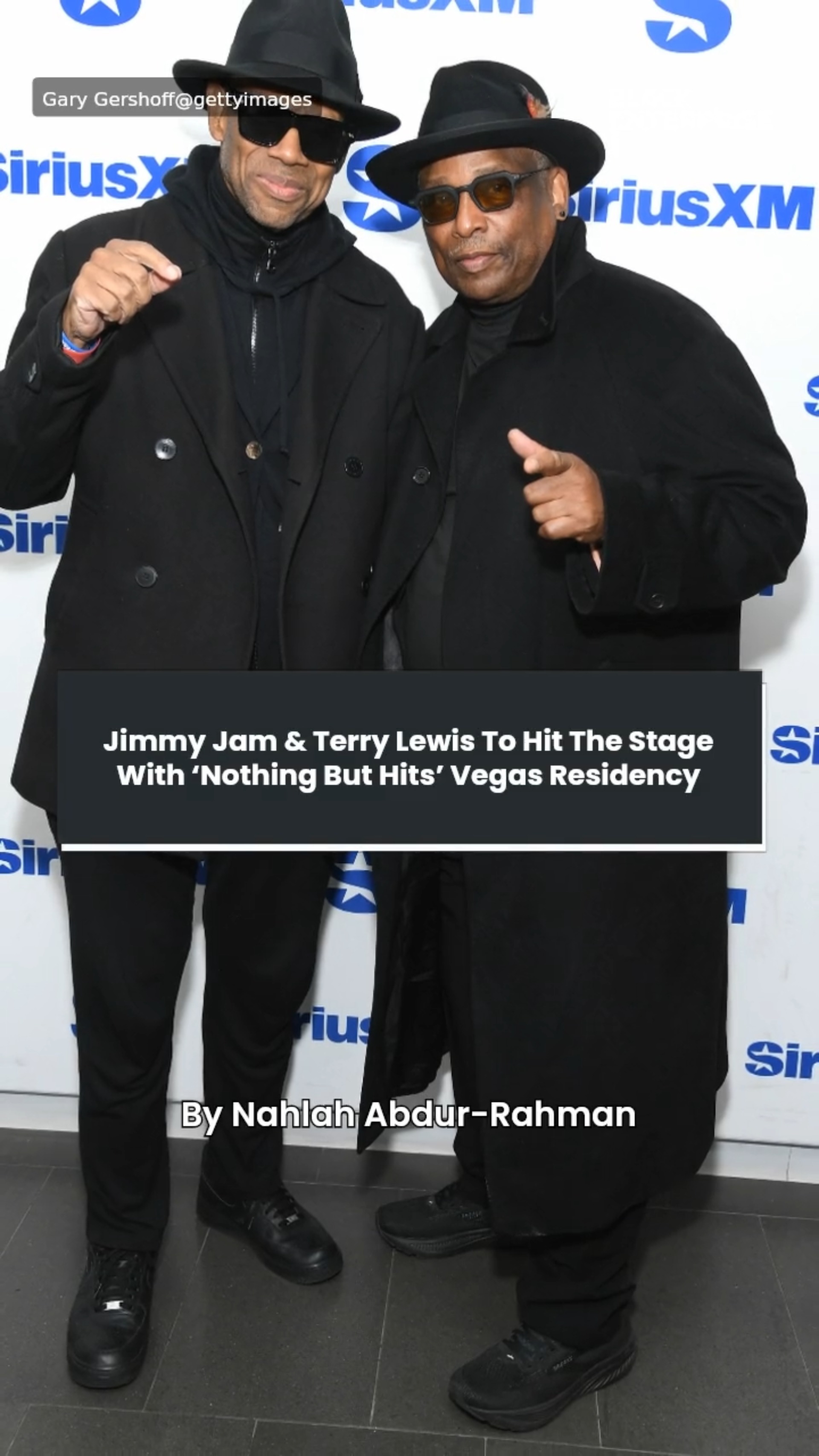 Jimmy Jam & Terry Lewis to hit the stage with 'Nothing but Hits' Vegas ...