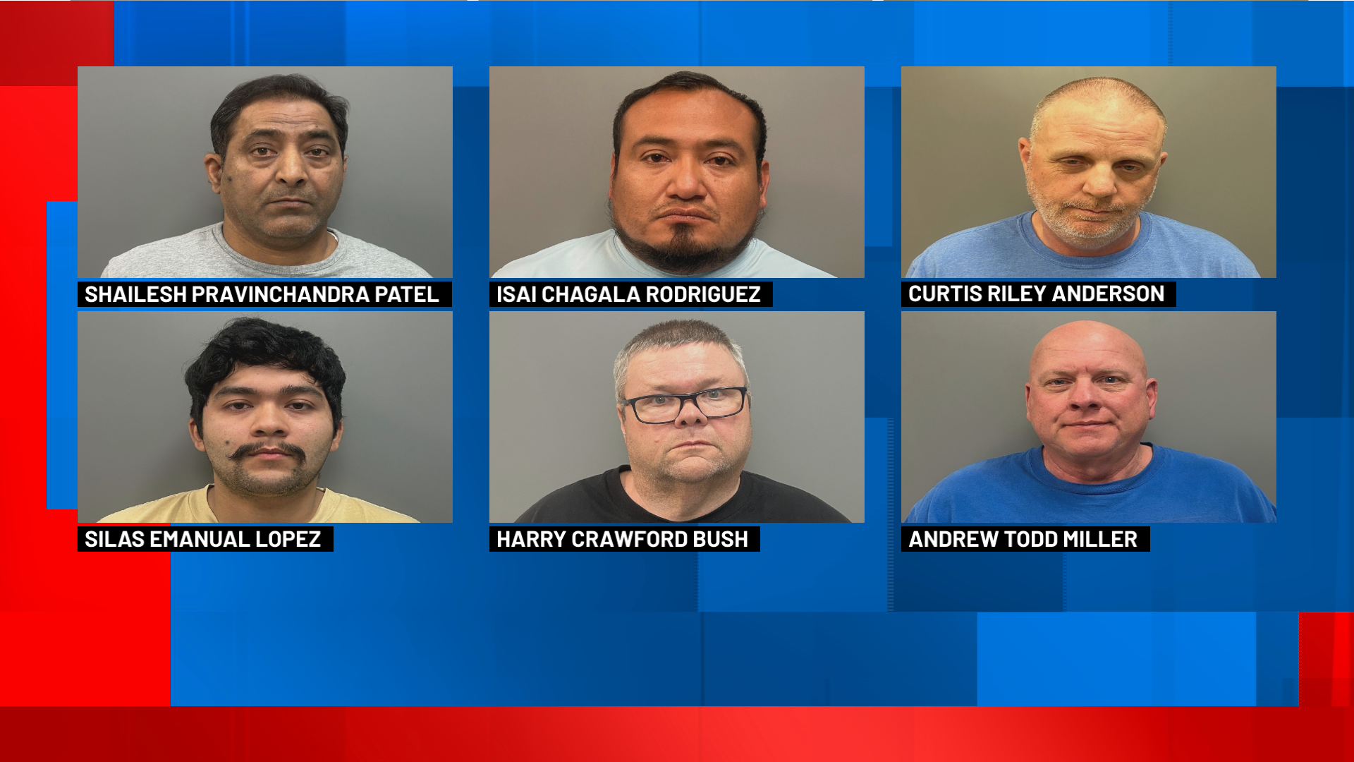 Exclusive video: 6 arrested in human trafficking sting in Spanish Fort