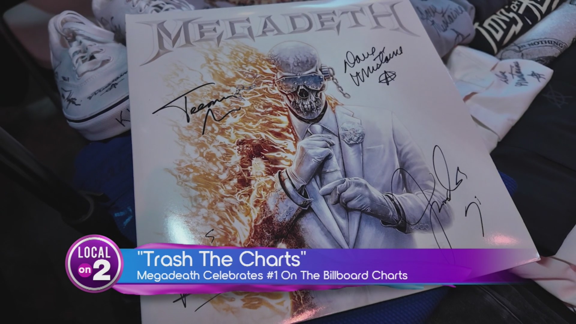 Megadeth: Thrash the charts