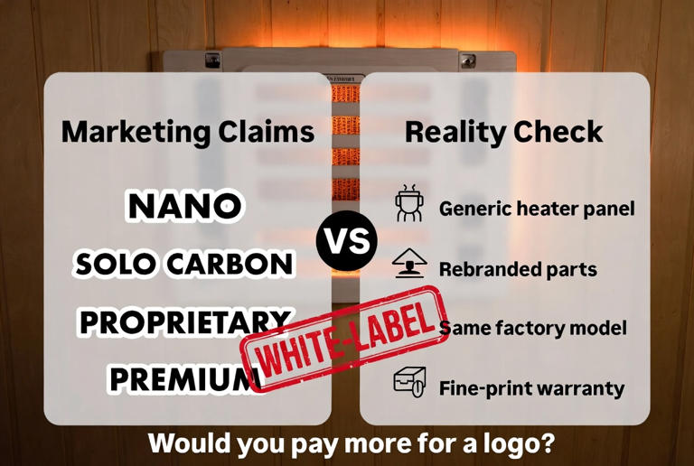 The 'luxury' infrared sauna scam: Why 99 percent of models are exactly ...