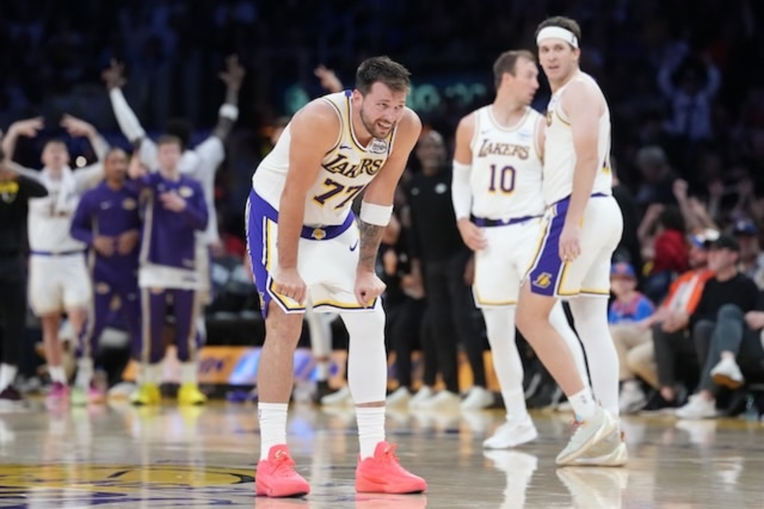 Luka Doncic & Austin Reaves lead way, defense locks in against Knicks