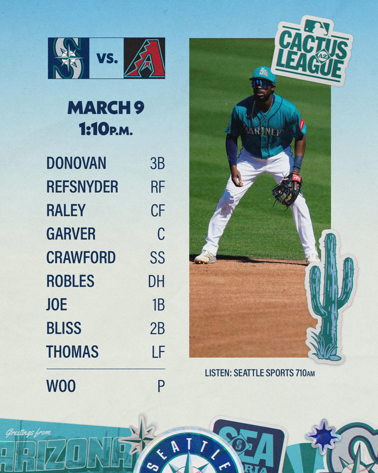 Mariners spring training 2026, game #17