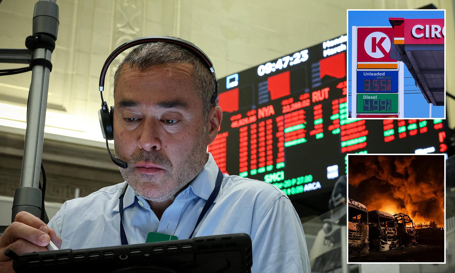 Wall Street goes ballistic and oil prices plunge as Trump hints Iran ...