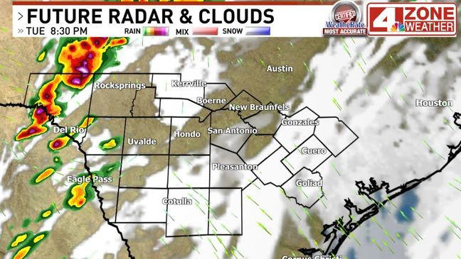 Potential severe storms with large hail, damaging winds and possibly a ...