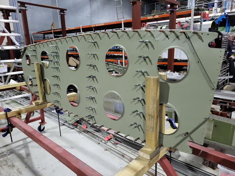 Avro Lancaster BVII NX611 'Just Jane' – restoration update 255, 256 and 257
