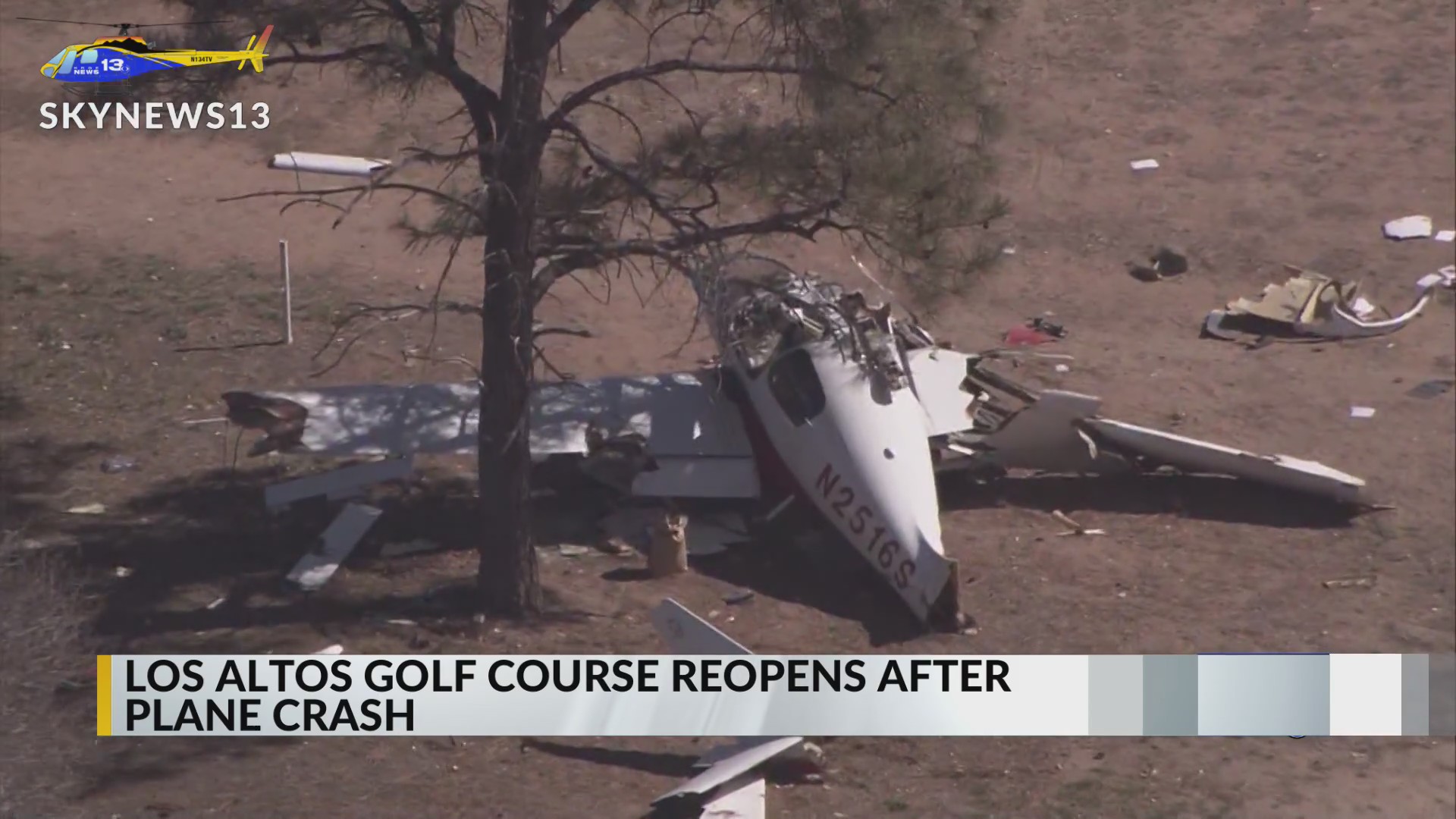 Los Altos Golf Course reopens after plane crash