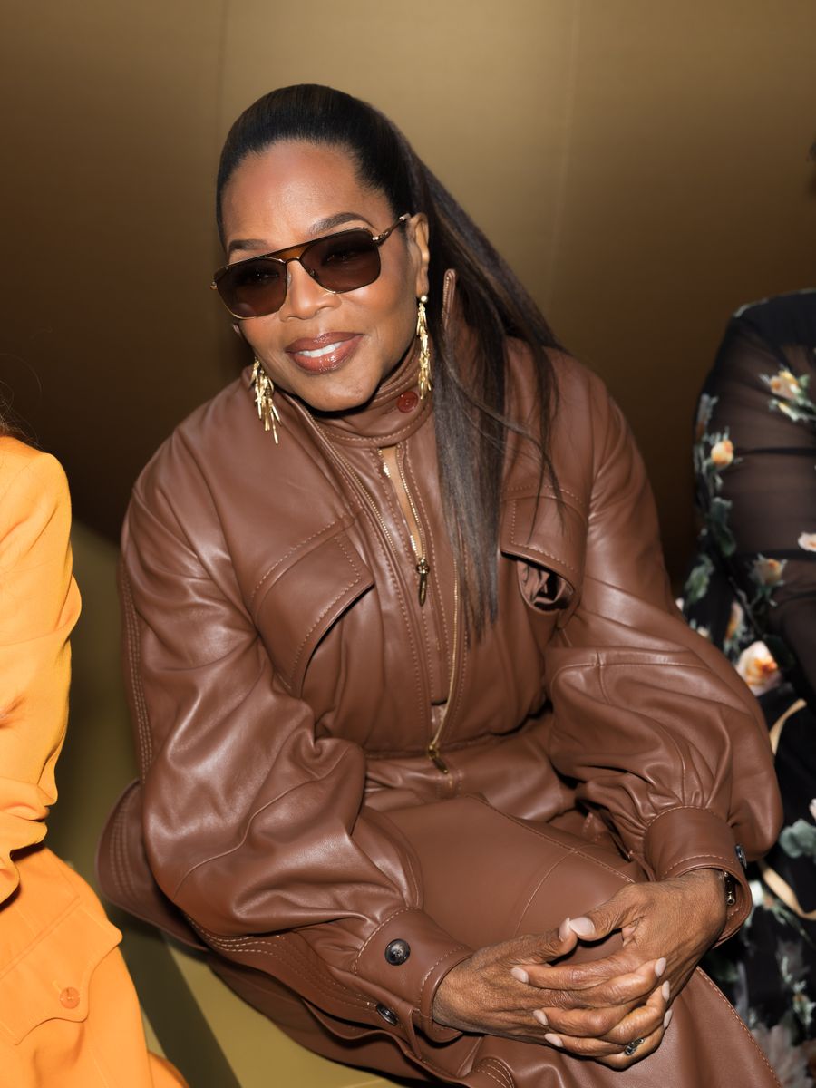 Her jewelry choices remained elegant and minimal.