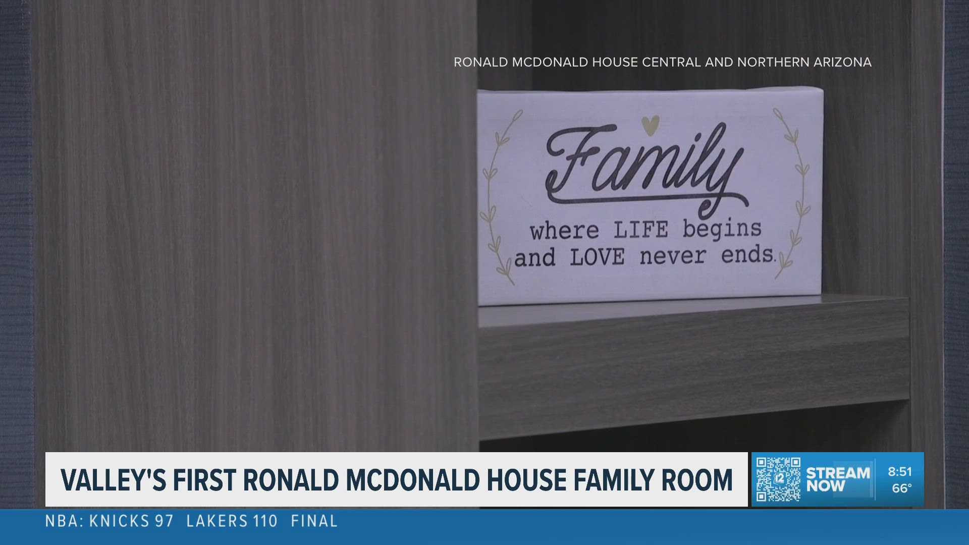 Take a look at the Valley's first Ronald McDonald House Family Room
