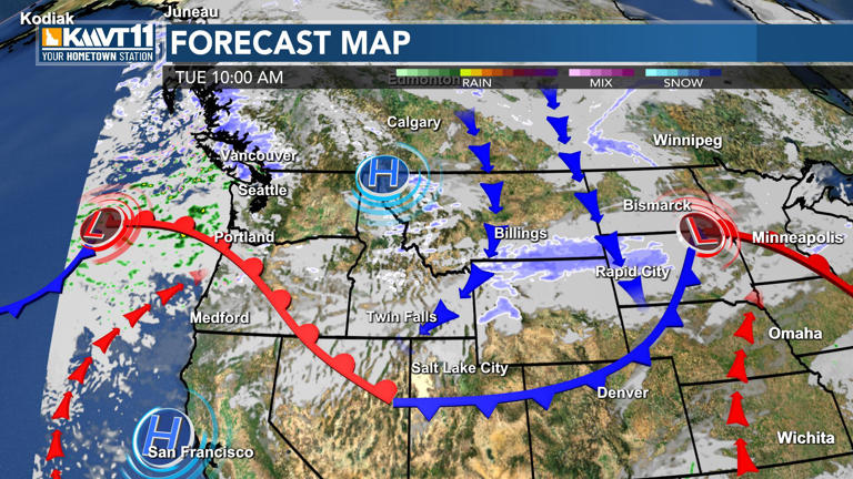 After a very cool and windy Tuesday, temps rise nicely as we stay ...
