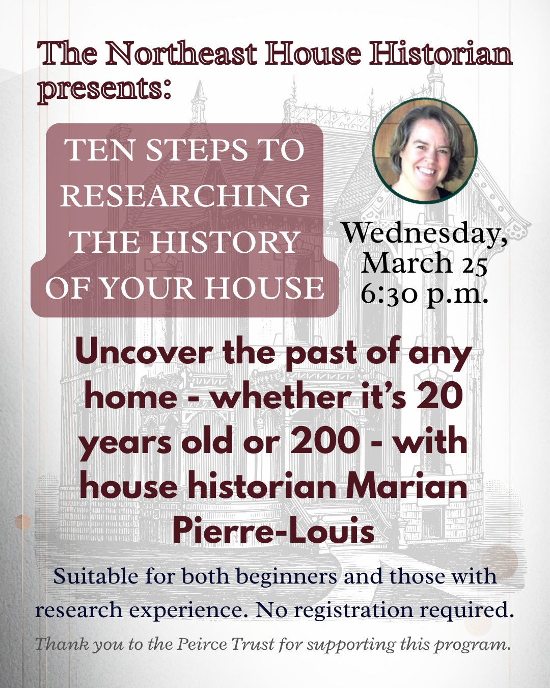 Learn how to uncover your home's hidden history at free Middleborough ...