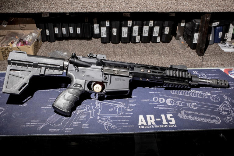 Woman accused of shooting up Rihanna’s mansion with AR-15-style rifle ...
