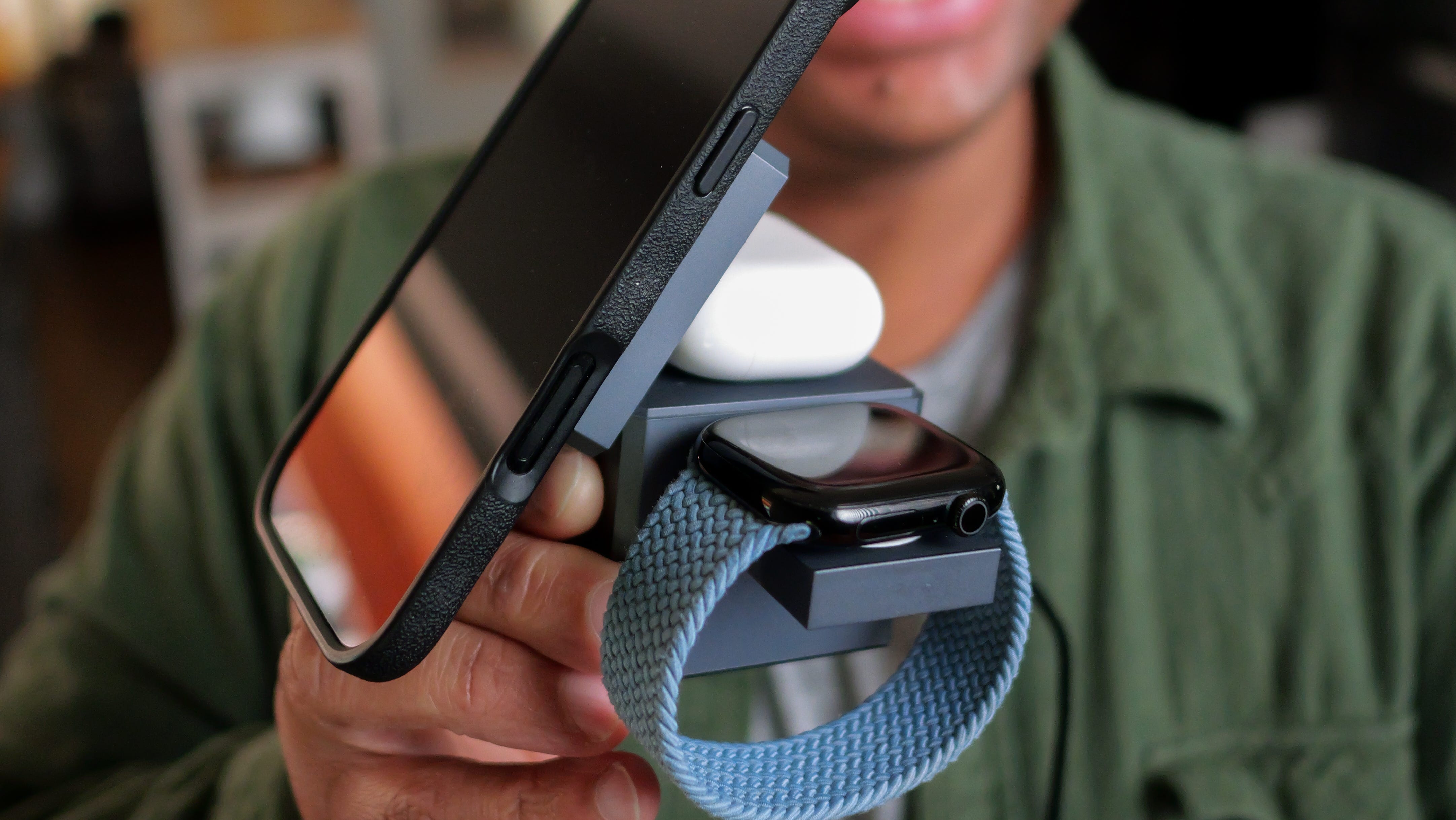 Charge all of your tech at once with a compact 3-in-1 station