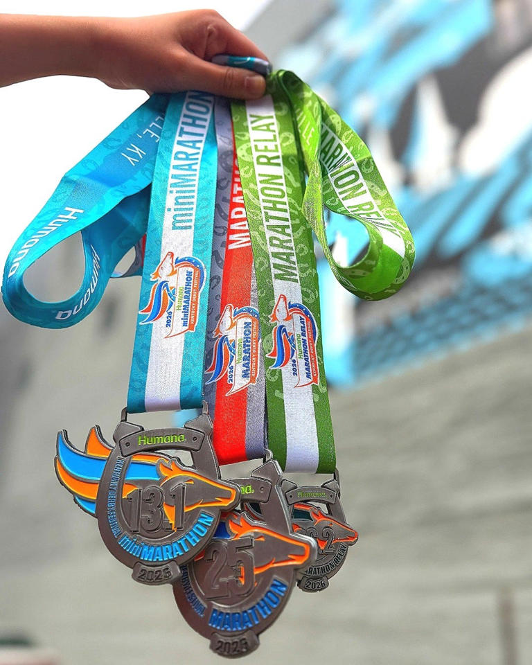 Kentucky Derby Festival reveals 2026 mini, marathon medals. Take a look
