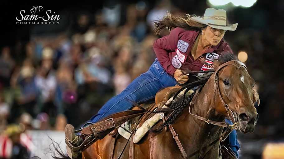 Hello Stella returns to rodeo’s major barrel racing stage after long ...