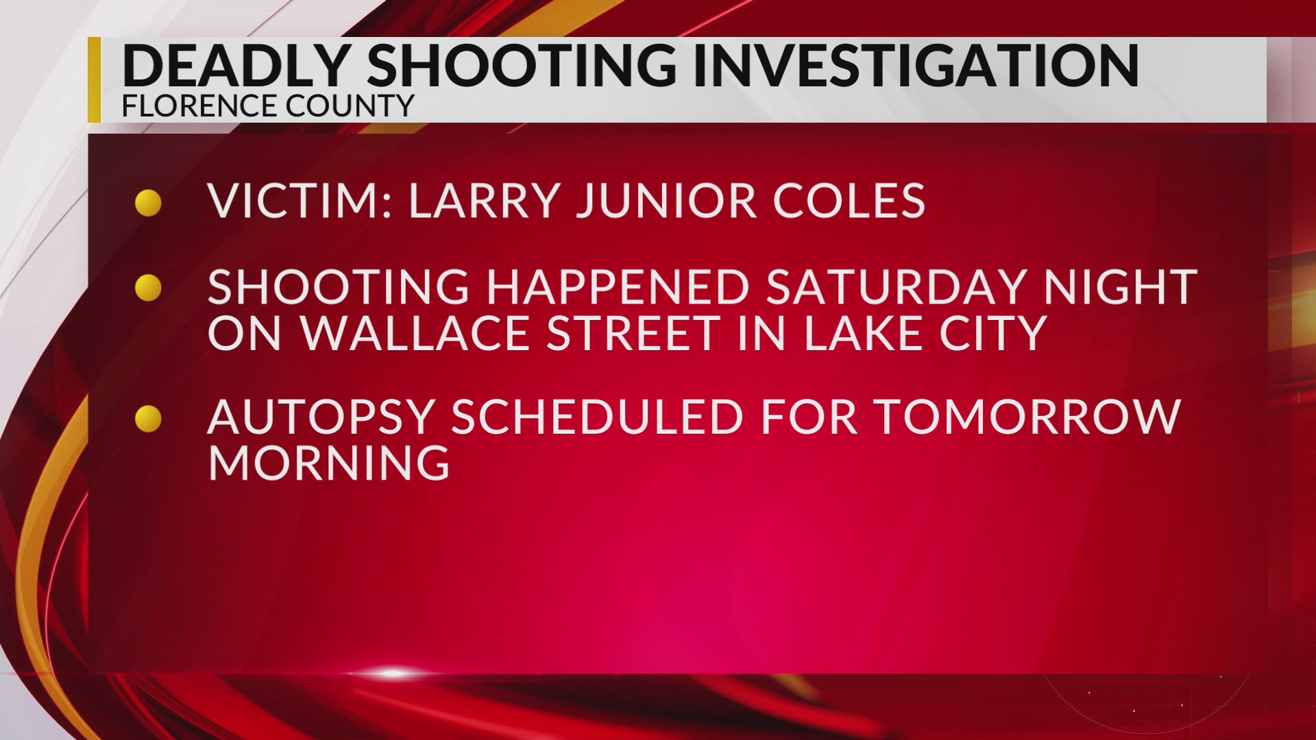 Coroner identifies 42-year-old man killed in Lake City shooting
