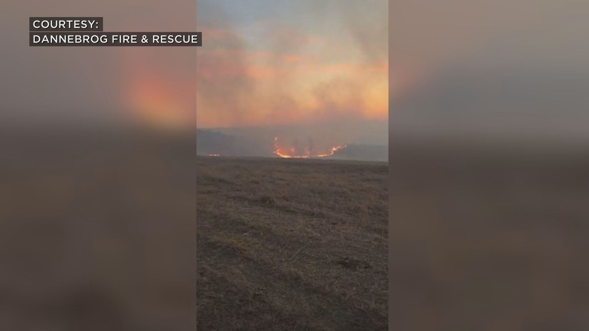 Large grass fire rekindles in northeast Howard County after prescribed burn