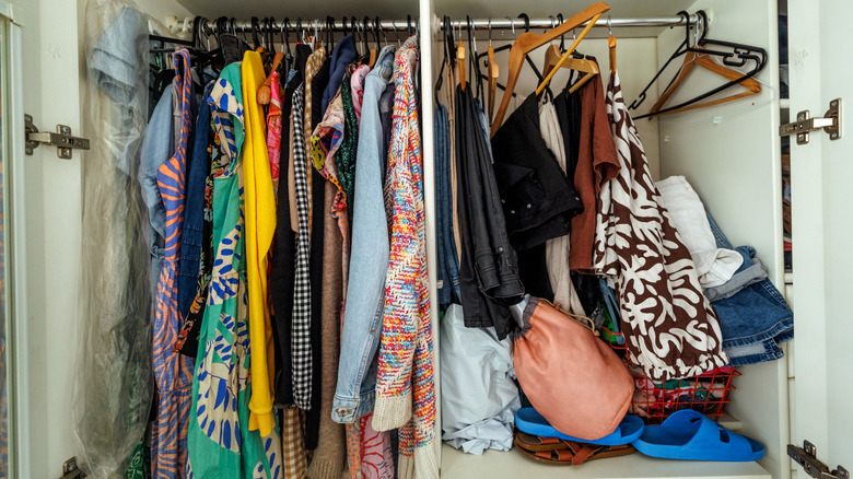 How to turn a Dollar Tree cooling rack into a useful closet storage ...