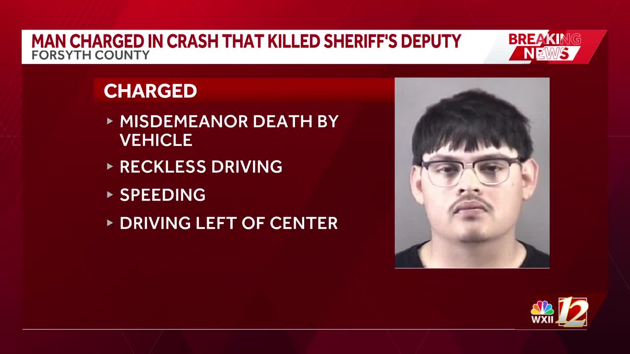 Man charged in crash that killed Forsyth Co. sheriff’s deputy ...