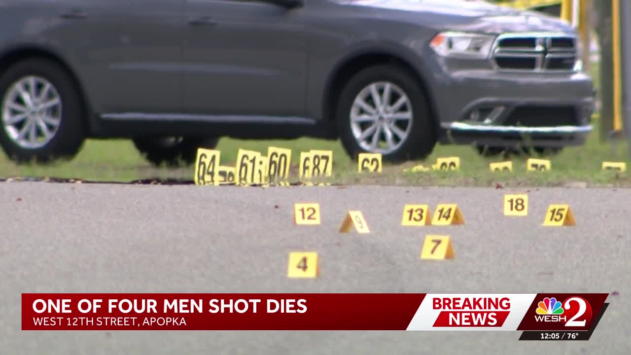 Man dies days after 4 people were shot in Apopka neighborhood